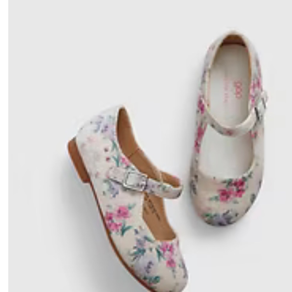 Gap x love shack fancy floral Mary Jane